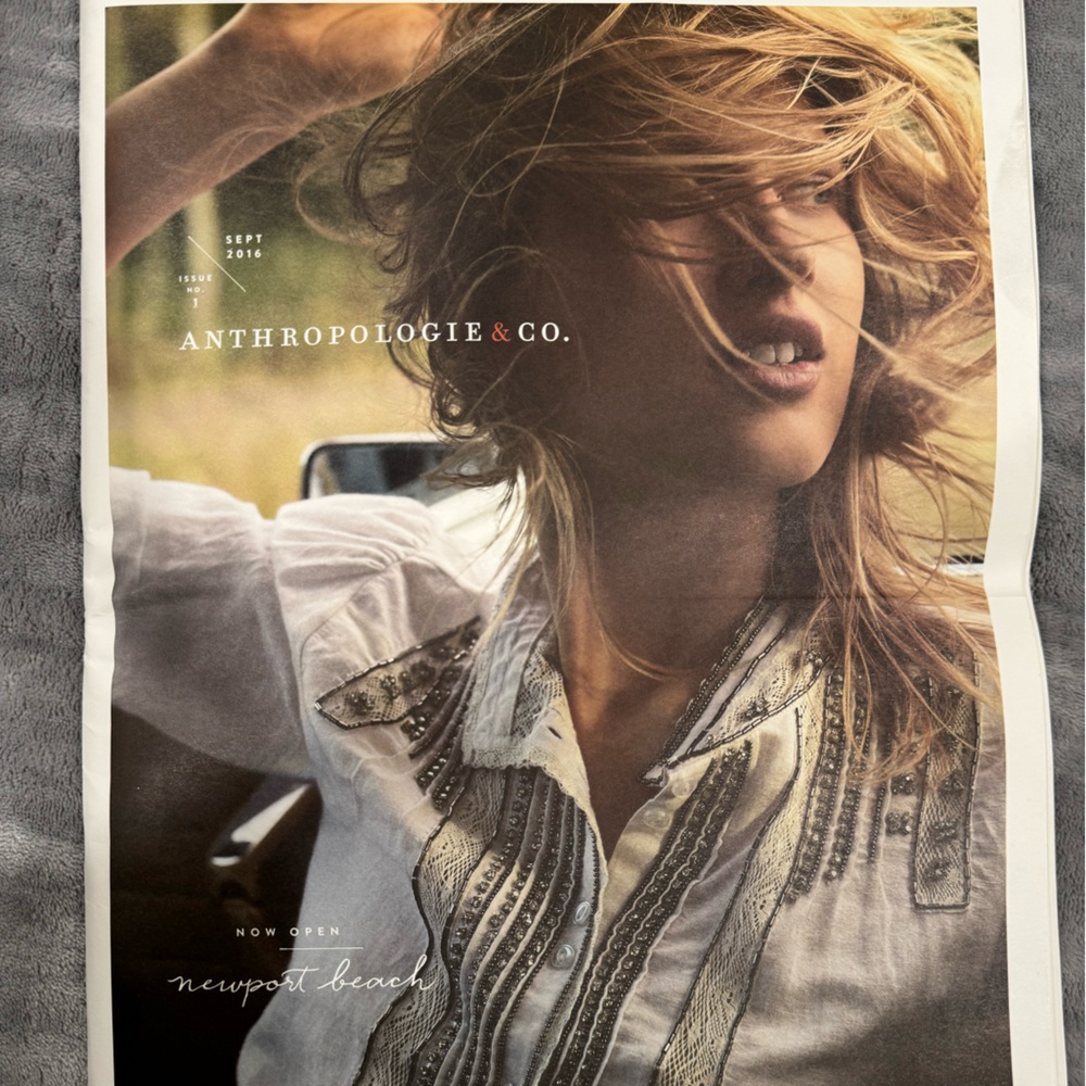 Anthropologie & Co. Catalog September 2016 Issue No. 1